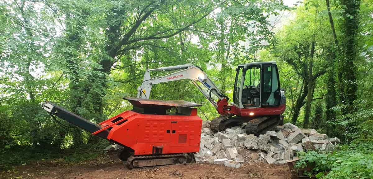 Mini crusher hire bradford